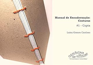 Livro Manual de Encadernação: Costuras: #1 - Copta
