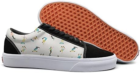Armsttm Women Skate Shoes illustration skateboarding clipart Classic Suede Sneaker