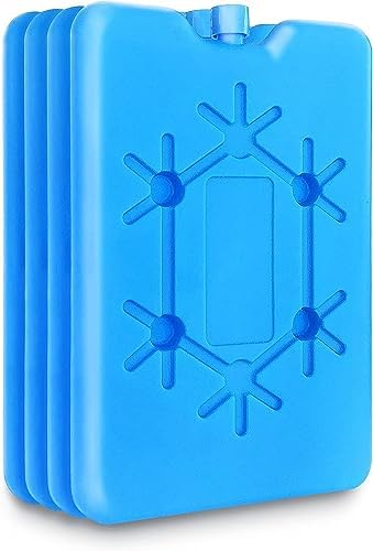 Ice Packs for Lunch Box - Reusable Ultra-Thin Freezer Packs - Long ...