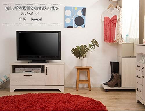 テレビ台 ホワイト 白 ローボード 家電 カメラ テレビボード Tvボード スポーツ アウトドア 木製 幅90 フレンチカントリーホワイト テレビラック シンプル 北欧 Tv台 おしゃれ フレンチカントリー フレンチカントリーホワイト B0814hb7fx 土曜も営業中
