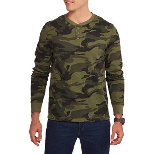 faded glory men's henley
