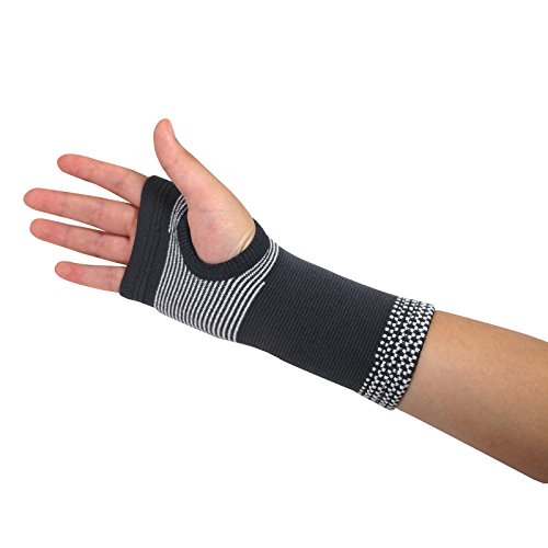 Carpal Tunnel Wrist Brace Pair for Women Men Compression Wrist Support Sleeve for Carpal