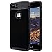 iPhone 7 Plus Case, ULAK Knox Armor Slim [Dual Layer] Protection [Scratch Resistant] Hard Back Cover [Shock Absorbent] TPU Bumper Case for Apple iPhone 7 Plus [5.5 inch]-[Jet Black]