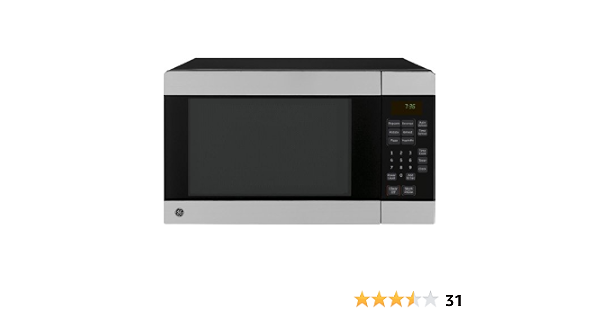 Amazon.com: GE jes0736spss 0,7 cu. ft. Countertop Horno de microondas con  más de 700 vatios – acero inoxidable : Hogar y Cocina