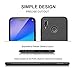 Huawei P20 Lite case, KuGi Huawei P20 Lite case, JS Scratch Resistant & Anti Slip Grippy Soft TPU Case for Huawei P20 Lite Smartphone(Black)