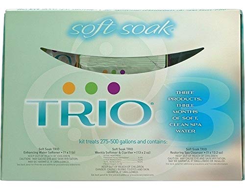 SpaGuard Soft Soak Trio 3 Month Spa and Hot Tub Care Kit (SKU 4201)