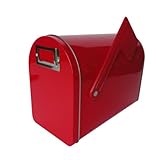 Hampton Art Wrap it Up Mailbox, Medium, Red