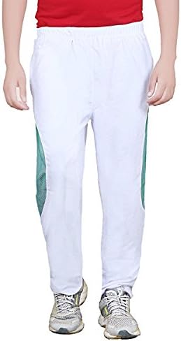 PSK Men's Sports Track Pants_White