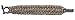 The Friendly Swede Trilobite Extra Beefy/Wide 500 lb Paracord Survival Bracelet With Stainless Steel Black Bow Shackle - Adjustable Size (Army Green Camo M (7-8