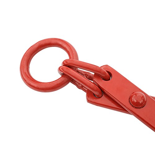 1914 Earth Worth | Skidding Tongs with Ring | 25 Inch | Red - Thumbnail 3