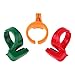Whitelotous 3pcs Plastic Quilting Thread Cutter Thimble - Sewing Thimble Ring - with Blade Finger - Random Color