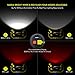 Ikkle 30W 1600lm LED Work Light, Sunix Spotlights Work Lights, Cob LED Flood Light, IP64 Waterproof, Built-in Rechargeable Security Light with 5V 2.1A USB Port and SOS Mode
