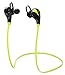 Flexion KS-901 Kinetic Series Wireless Bluetooth Headphones Noise Cancelling Headphones with Microphone/Running/Gym/Exercise/Sweat Proof for iPhone 6, 6 Plus, 5 5C 5S 4 & Android