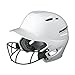 DeMarini Paradox Protege Pro Batting Helmet with Mask Small/Medium (6 3/8-7 1/8), White, Small/Medium (6 3/8-7 1/8)