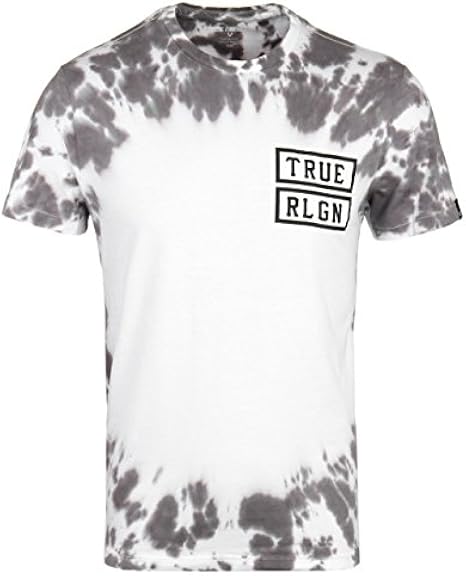 blue tie dye true religion shirt