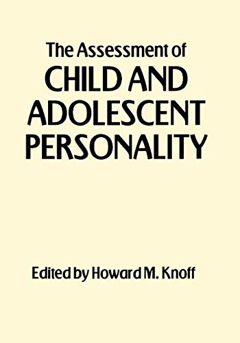 The Assessment of Child and Adolescent Personality