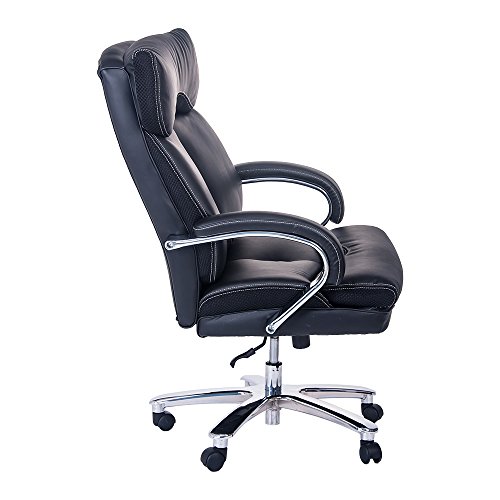 Merax-Deluxe-Series-Big-and-Thick-Padded-Heavy-Duty-Office-Chair-with-Big-Steady-Base-Black