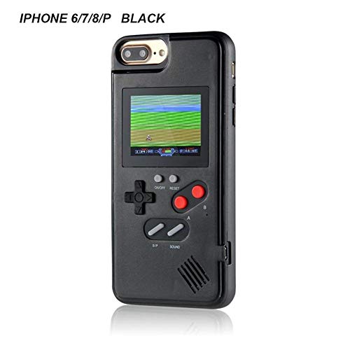 Jannyshop Gameboy iPhone Case, iPhone Case Game Console with 36 Small Games,Color Screen,Retro 3D Gameboy Design for iPhone Xs/X/XM/XR,iPhone8/8 Plus,iPhone 7/7 Plus,iPhone 6/6Plus