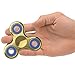 Zekpro The Anti-Anxiety 360 Spinner Helps Focusing Fidget Toy [3D Figit] Tri-Spinner EDC Focus Toy for Kids & Adults - Best Stress Reducer Relieves ADHD Anxiety Boredom Metal Bearing (Gold)