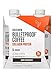 Bulletproof Dark Chocolate Cold Brew Coffee Plus Collagen Protein, Keto Friendly with Brain Octane C8 MCT Oil and Grass Fed Butter, Sugar Free, 4 Pack