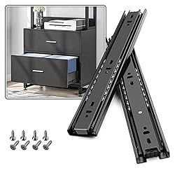 SHUHANG 1 Pair Full Extension Drawer Slides 8 10 12