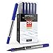 ARTEZA Rollerball Pens, Pack of 20, 0.5mm Blue Liquid Ink Pens for Bullet Journaling, Fine Point Rollerball, Office Supplies for Writing, Taking Notes & Sketching