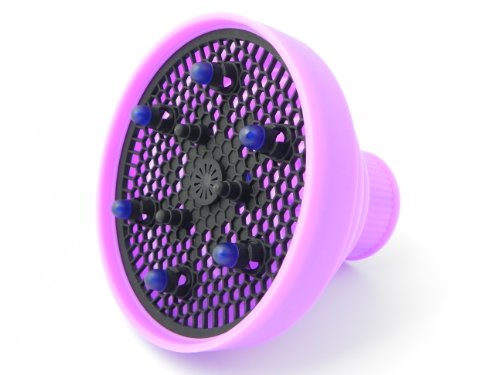Click Here to See More Images Luseta Hair Dryer Diffuser Innovative Folding Space Saver Light Weight - Purple