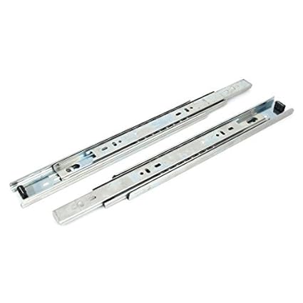 Ebuychx Telescoping Ball Bearing Drawer Slides Sliding Rail Track