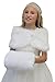 White Faux Fur Hand Muffs for CHILD Fleece Lining