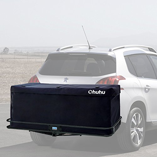 Ohuhu upgraded cargo carrier bag hitch tray roof top ca…