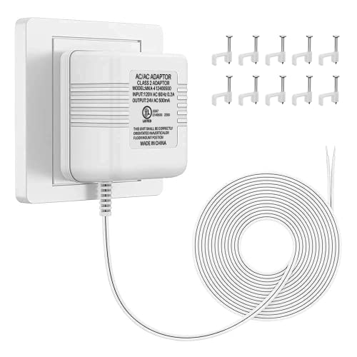 Xwartre Doorbell Transformer 24V Power Supply Compatible with Nest