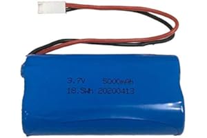 Cameras 3.7V 5000mAh 2 Cell ion 18650 18.5Wh Rechange Pack with 2 Pin MTA-100 Connector 1pcs