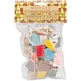 Mosaic Mercantile Crafter's Cut Ceramic Tiles, 1/2-Pound, Assorted