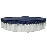In The Swim 24 Foot Round Pool Value Winter Cover for Above Ground Pools