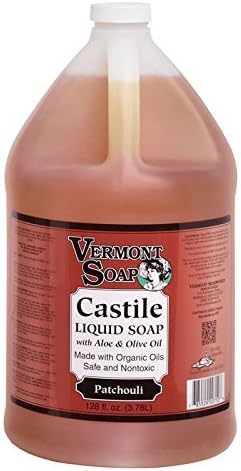 Vermont Soap Organics - Patchouli Liquid Castile Soap Gallon by Vermont Soap Organics