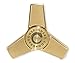 NEW 2017 ORIGINAL DRAGON SPINNER | D3 Trio Brass Metal | Premium R188 Bearing | Indented Caps For Better Grip | Spins Up To 6 Minutes!