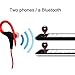 Bluetooth headphones, Wireless Ergonomic Earhook Design headset for sports&Running, Stereo Earphones with build-in Microphone Sweatproof and Noise Chancelling, Bluetooth 4.1 for smartphones (1)