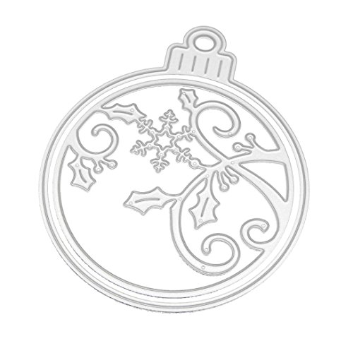 Embossing Dies, Christmas NXDA Metal Cutting Dies Stencil Template for DIY Scrapbook Album Paper Card Craft Decoration (D)