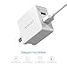 dodocool USB Wall Charger with Quick Charge 3.0, 2-Port, Foldable Plug for iPhone 7/7 plus, Samsung Galaxy S7/S6/Edge, Google, LG G5, HTC 10 and More