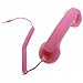 WinnerEco 3.5 MM Retro Radiation Proof Phone Handset Socket Cell Phone Receiver for iPhone Samsung Android smartphones (Pink)