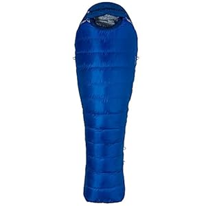 Marmot Daunen Mumienschlafsack Sawtooth, Surf/Arctic Navy, LZ /183 cm, 29870