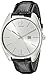 Calvin Klein Men's K2F21120 Exchange Stainless Steel Watch with Black Leather Band