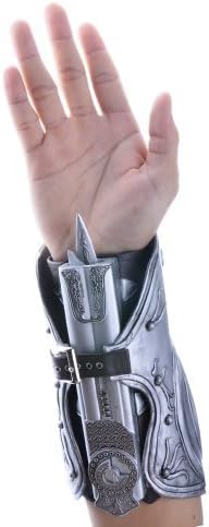DH LLC New 2014 Assassin's Creed Ezio Auditore Gauntlet With Hidden Blade Replica Closply+one gift