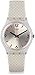 Swatch Perlato Quartz Movement Beige Dial Men's Watch GE247