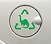 Fueled by Recycled Dinosaurs Symbol - 3 1/2