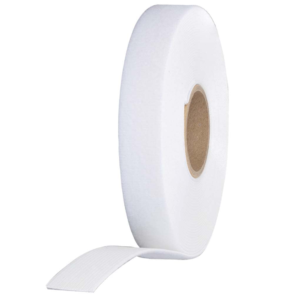 KLEIN TOOLS 450-960 Cable Management, Replacement Tape Roll for Klein's Hook and Loop Dispenser, 25-Foot x 3/4-Inch, White