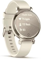 Garmin Lily 2 35mm Smartwatch Stylish Small Watch Fitness Tracker Coconut view 3