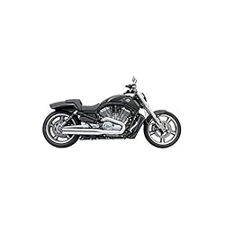 See Bassani Manufacturing 4 Slip-On Mufflers Straight Cut Chrome With Black Fluted End Caps Chrome 1V17R by Bassani Manufacturing Details