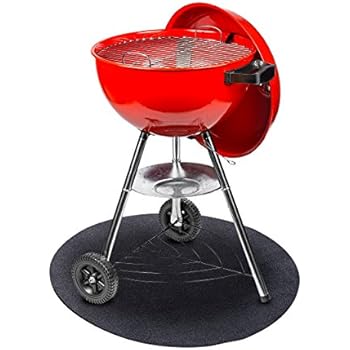 GrillTex Under the Grill Protective Deck and Patio Mat, 27 inch, Round