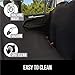 Gorilla Grip Original Premium Slip-Resistant Pet Car Seat Protector for Pets, Free Dog Bowl, Durable Protectors for Cars, SUV, Underside Grip, Waterproof, Seat Belt Openings, Pocket, Hammock: Black